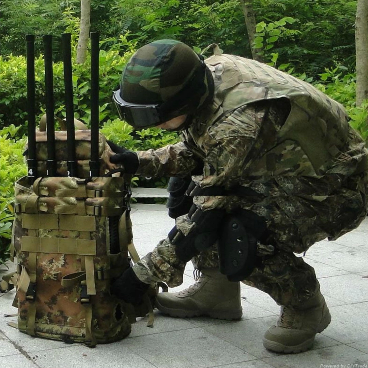 北京凌天R6便携式频率干扰仪 通过公安部检测