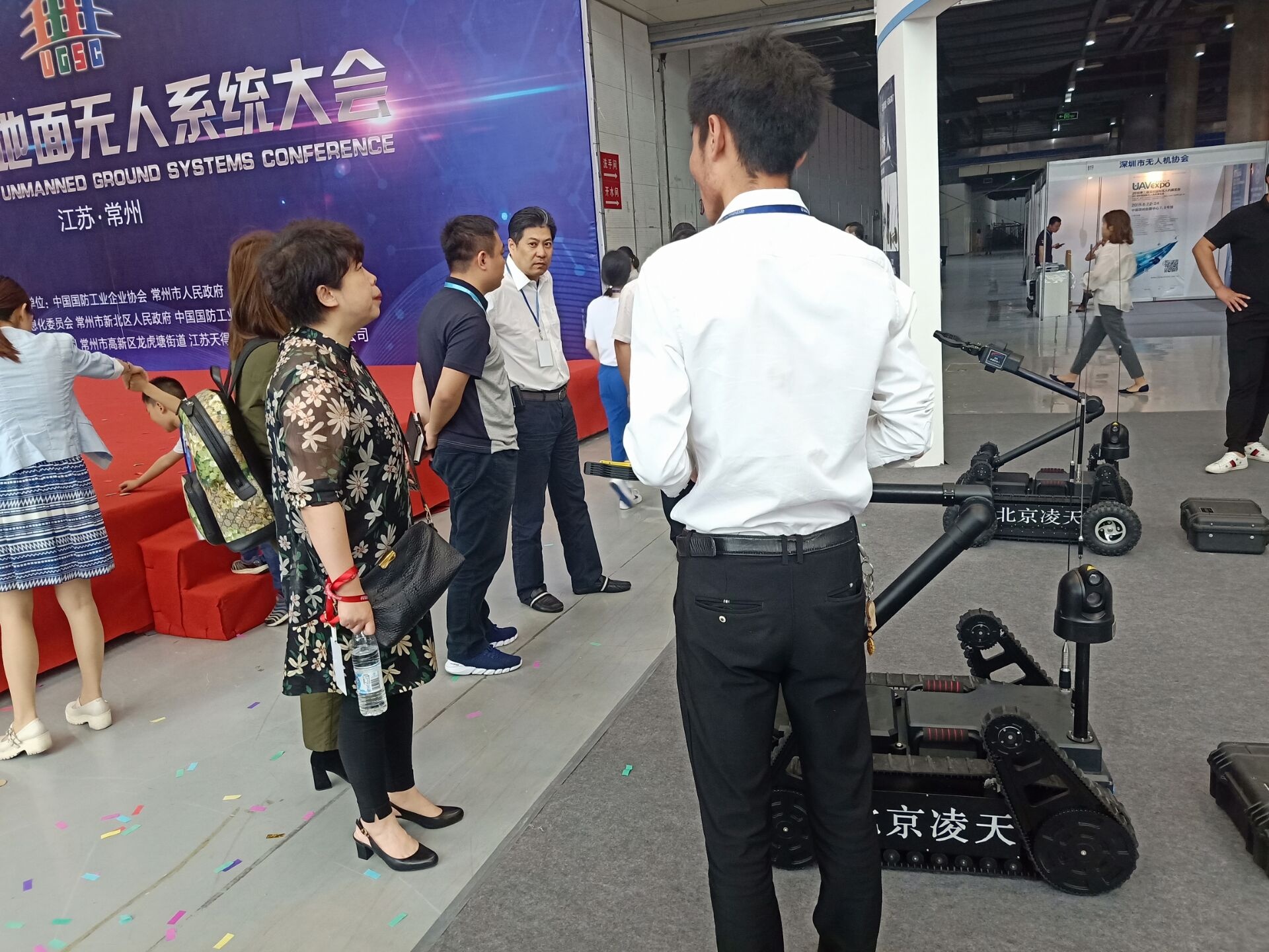 北京凌天参加中国地面无人系统大会