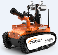 防爆消防灭火侦察机器人 （ 轻型，第10代）（360度云台版本）