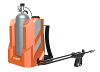 新能源火灾扑救设备便携式压缩氮气灭火装置