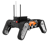 中型双摆臂履带式机器人底盘