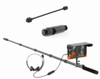 本安型长杆式无线探测终端(矿用本安型音视频采集终端)（煤安+煤矿防爆+彩色大屏+测温+对讲）